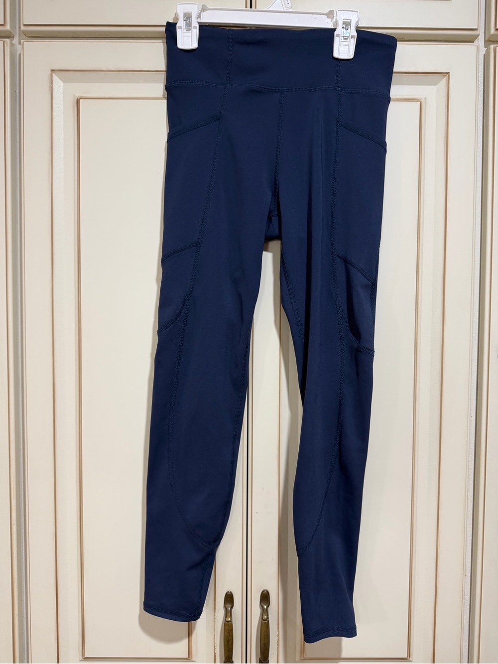 Threads 4 Thought Reactive Leggings – Women’s XS – Navy Blue – Side Pockets